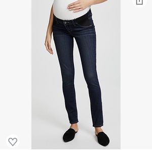 Paige denim maternity under bump jeans